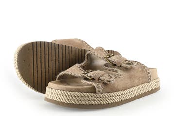 Warmbat Slippers in maat 39 Bruin, Slippers, Bruin, Verzenden, Zo goed als nieuw