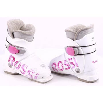 26 26,5 kinder skischoenen ROSSIGNOL FUN GIRL J1, white/pink, Sport en Fitness, Verzenden, Gebruikt, Rossignol