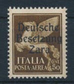 Duitse Rijk - Bezetting van Zara 1943 - Italiaanse, Gestempeld