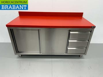 HCB Acier inoxydable Polyéthylène PE Armoire Table à, Verzenden