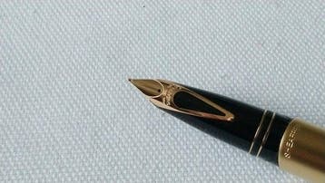 Sheaffer Intrigue Matte Black&Satin Gold set Ballpoint +, Nieuw