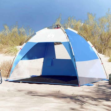 vidaXL Strandtent 2-persoons waterdicht snelontgrendeling, Verzenden, Nieuw
