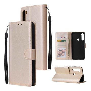 Xiaomi Pocophone F1 Leren Flip Case Portefeuille - PU Leer, Télécoms, Verzenden