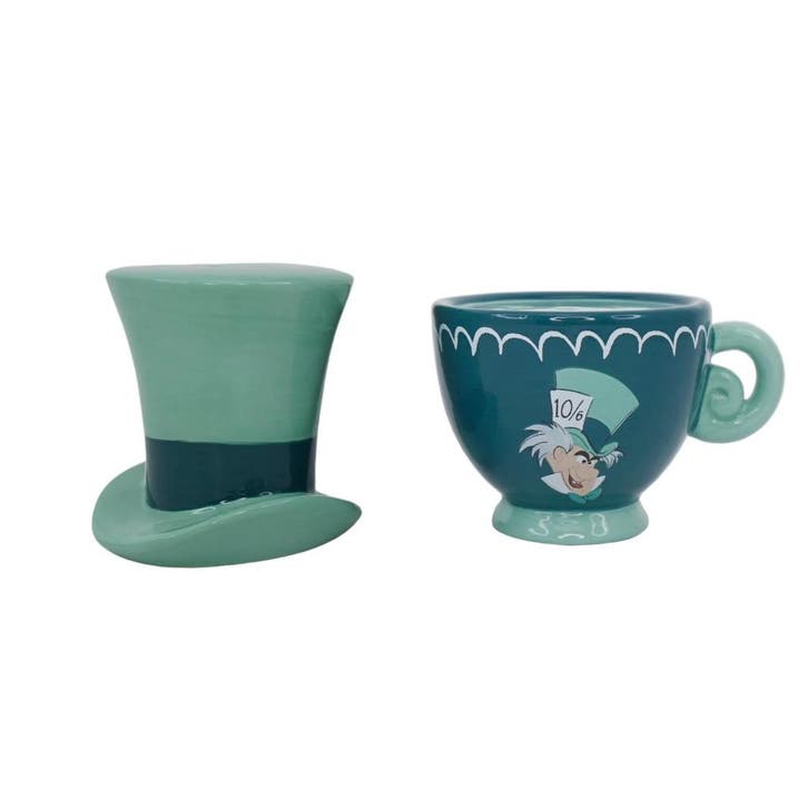 Disney Alice in Wonderland Mad Hatter Peper & Zout Set, Collections, Disney, Enlèvement ou Envoi