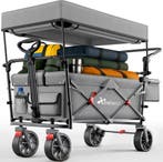 TRESKO® Bolderkar - Opvouwbaar - Bolderwagen - Grijs, Verzenden, Nieuw