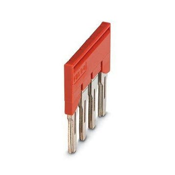 Phoenix Contact Connecteur De Pont 4 Pôles 8.2mm Rouge -, Verzenden