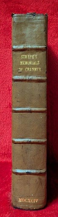 [First Edition] John Strype - Memorials of Thomas Cranmer