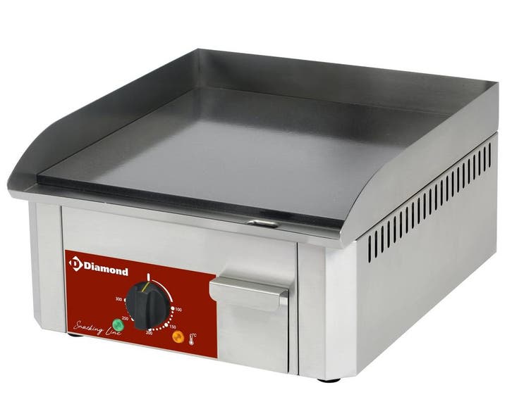 Bak-/Grillplaat | Geëmailleerd | Plaatdikte 10mm | | 3kW |, Articles professionnels, Horeca | Équipement de cuisine, Envoi