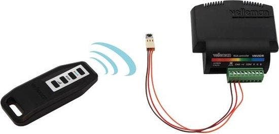 2dekans | RGB LED CONTROLLER - IR VERSIE, Informatique & Logiciels, Ordinateurs & Logiciels Autre, Enlèvement ou Envoi