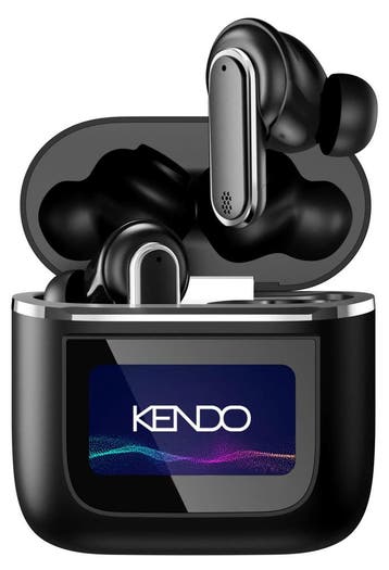 Oortjes draadloos - Bluetooth - USB C - Zwart - Kendo, Telecommunicatie, Verzenden, Nieuw