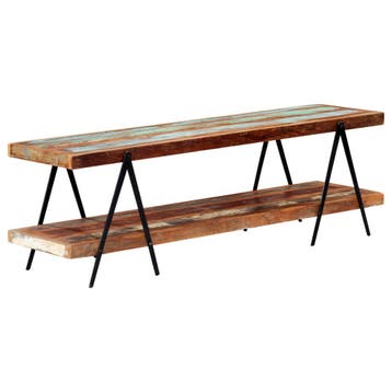 vidaXL Tv-meubel 160x40x50 cm massief gerecycled hout, Verzenden, Nieuw