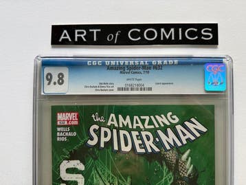 The Amazing Spider-Man #632 - CGC 9.8 - Lizard Appearance -, Livres