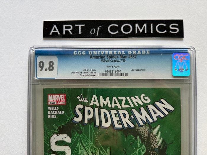The Amazing Spider-Man #632 - CGC 9.8 - Lizard Appearance -, Livres, BD | Comics