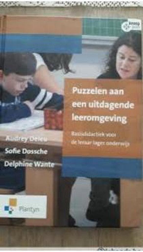 Puzzelen aan een uitdagende leeromgeving 9789030143109, Livres, Livres d'étude & Cours, Envoi