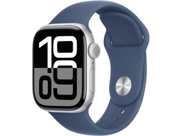 Apple Watch Series 10 - Smartwatch - GPS - 42mm - Zilver, Verzenden