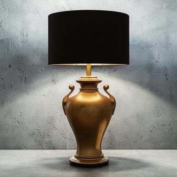 Lampe de table - Superbe lampe chic extra-large - Laiton, Maison & Meubles