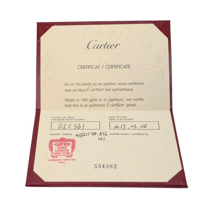 Cartier - Armband - Trinity - 18 karaat Witgoud, Roségoud,, Handtassen en Accessoires, Armbanden