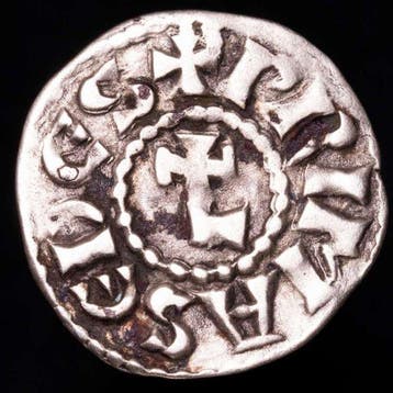 . Frankrijk Denier Archevêché de Lyon, minted between