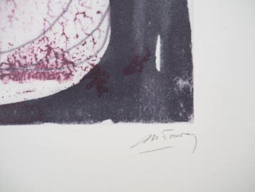 Philippe Touvay - Composition en violet