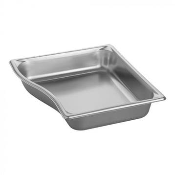 GN-Bak | WILD SHAPE | RVS | 1/2 GN | Hoogte 65mm |, Verzenden
