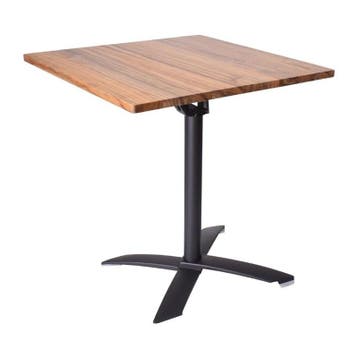 Inklapbare Tafel | HELSINKI | Hout/Staal | Houten Blad |, Verzenden, Nieuw in verpakking