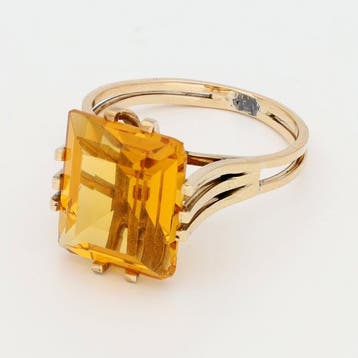 Ring - 18 karaat Geel goud, Nieuw