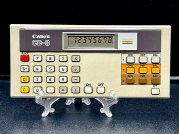 Canon CB-8, 1983, Japan, Financial Calculator - Computer -