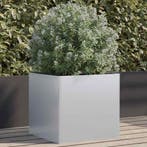 vidaXL Plantenbak 49x47x46 cm gegalvaniseerd staal, Verzenden