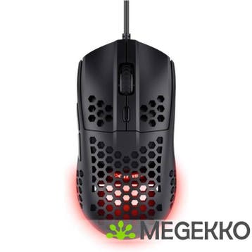 Trust GXT 928 Helox Zwarte Gaming Muis, Verzenden