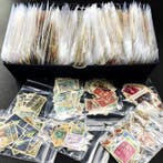 Wereld 1915/1995 - Lot met +1.650 vintage postzegels, Gestempeld