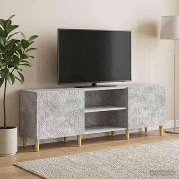 vidaXL TV Kast 150 x 31 x 50 cm Betongrijs Bewerkt hout, Verzenden