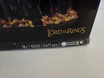 Lego Set - 10333 - The Lord of the Rings - Barad-dûr, Nieuw