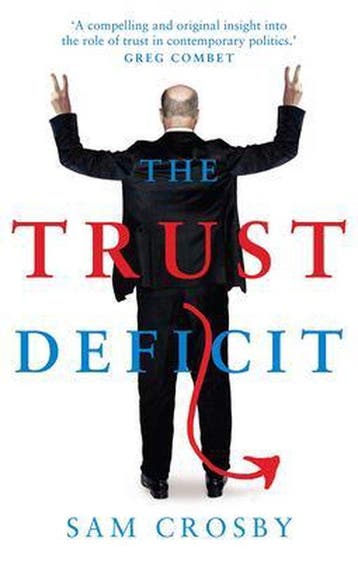 The Trust Deficit 9780522869019 Sam Crosby, Verzenden, Sam Crosby