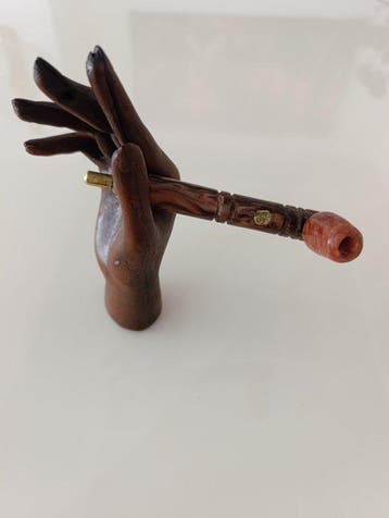 Zonder minimumprijs - Sigarettenhouder (6) - Amber,, Nieuw