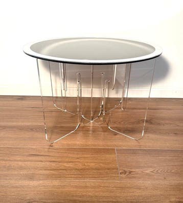 Mrn.D - Table basse - miroir en plexiglas