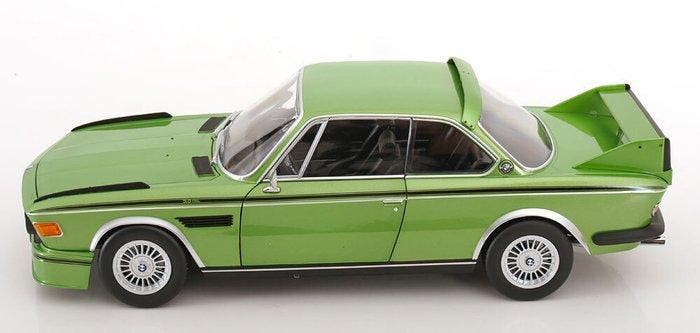 KK-Scale 1:12 - Modelauto - BMW 3.0 CSL E9 - 1973 - Groen, Hobby & Loisirs créatifs, Voitures miniatures | 1:5 à 1:12