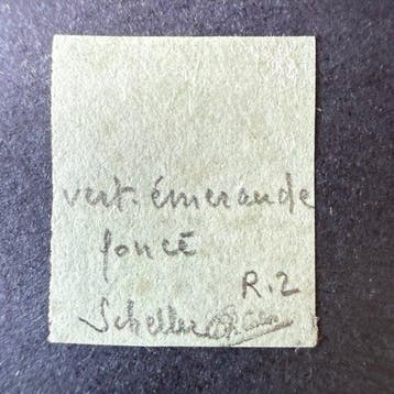 Frankrijk - Yvert 42Bb Bordeaux 5c donker smaragdgroen, Gestempeld