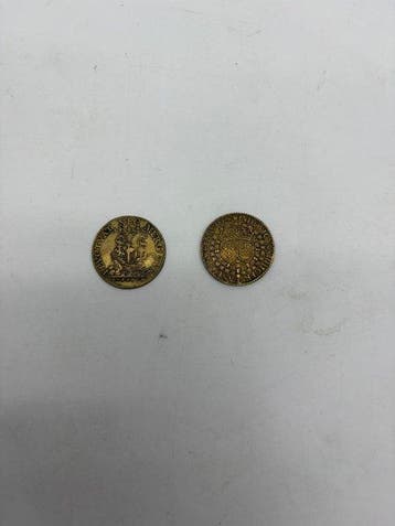 Frankrijk. Lot de 2 jetons (1585 Paris - Etienne de Neuilly