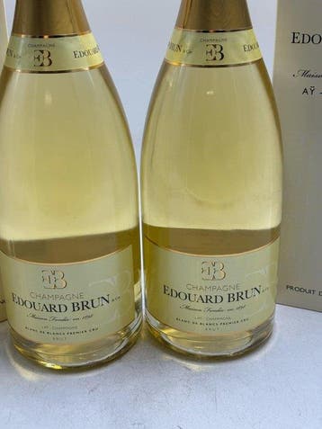 Edouard Brun, Blanc de Blancs Premier Cru - Champagne Blanc