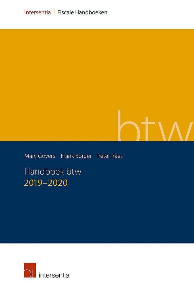Handboek btw 2019-2020 / Fiscale handboeken 9789400010505, Livres, Science, Envoi