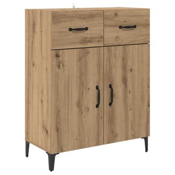 Modern dressoir in Artisan Eiken - 63% korting! Snelle be..., Met plank(en), Gebruikt, Verzenden, 50 tot 100 cm