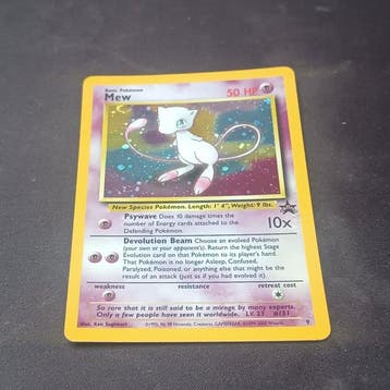 Pokémon - 1 Card - Mew - WOTC, Hobby en Vrije tijd, Nieuw