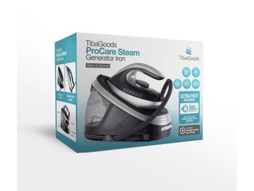 TibaGoods ProCare Steam Generator Iron - Stoomstrijkijzer -, Verzenden