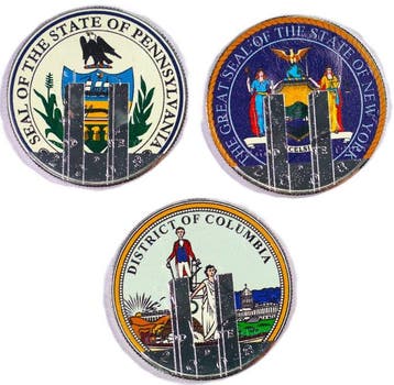 Verenigde Staten. colourized Kennedy Half Dollars September
