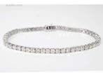 Witgouden tennisarmband met 8.00 carat diamant, Ophalen, Nieuw