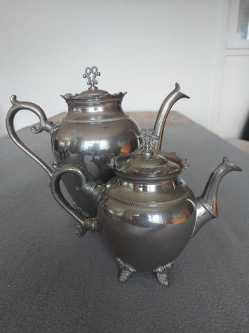 Daalderop &Zn - Koffie- en theeservies (5) - Tin