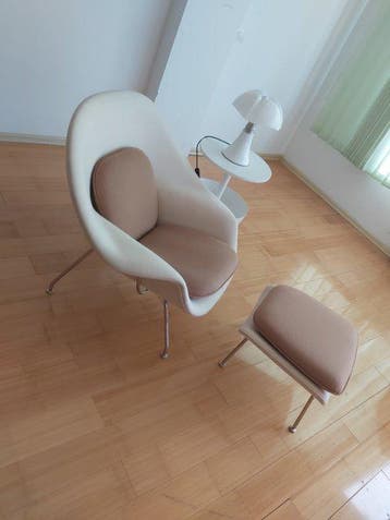 Knoll - Eero Saarinen - Fauteuil - Womb Stoel - Textiel,