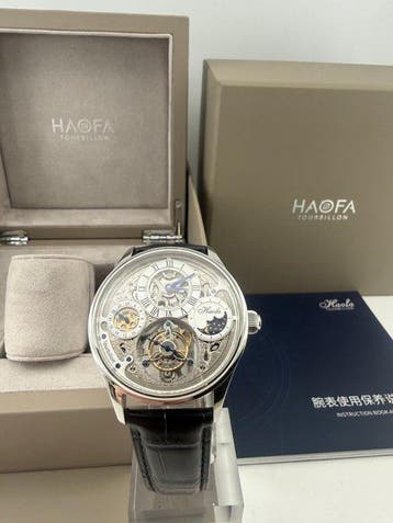 HAOFA - Tourbillon 1035 GMT dual time zone Day And Night top