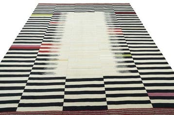 Handgeweven Designer Kelim - Afghaanse weef - Kelim - 368 cm