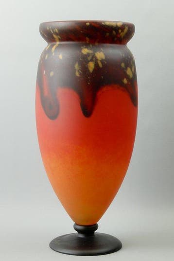 Verreries Schneider - Charles Schneider - Vase - Verre, Antiek en Kunst